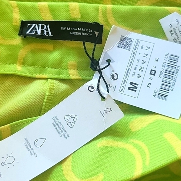 NWT ZARA Retro Flare Pants M - Picture 6 of 10